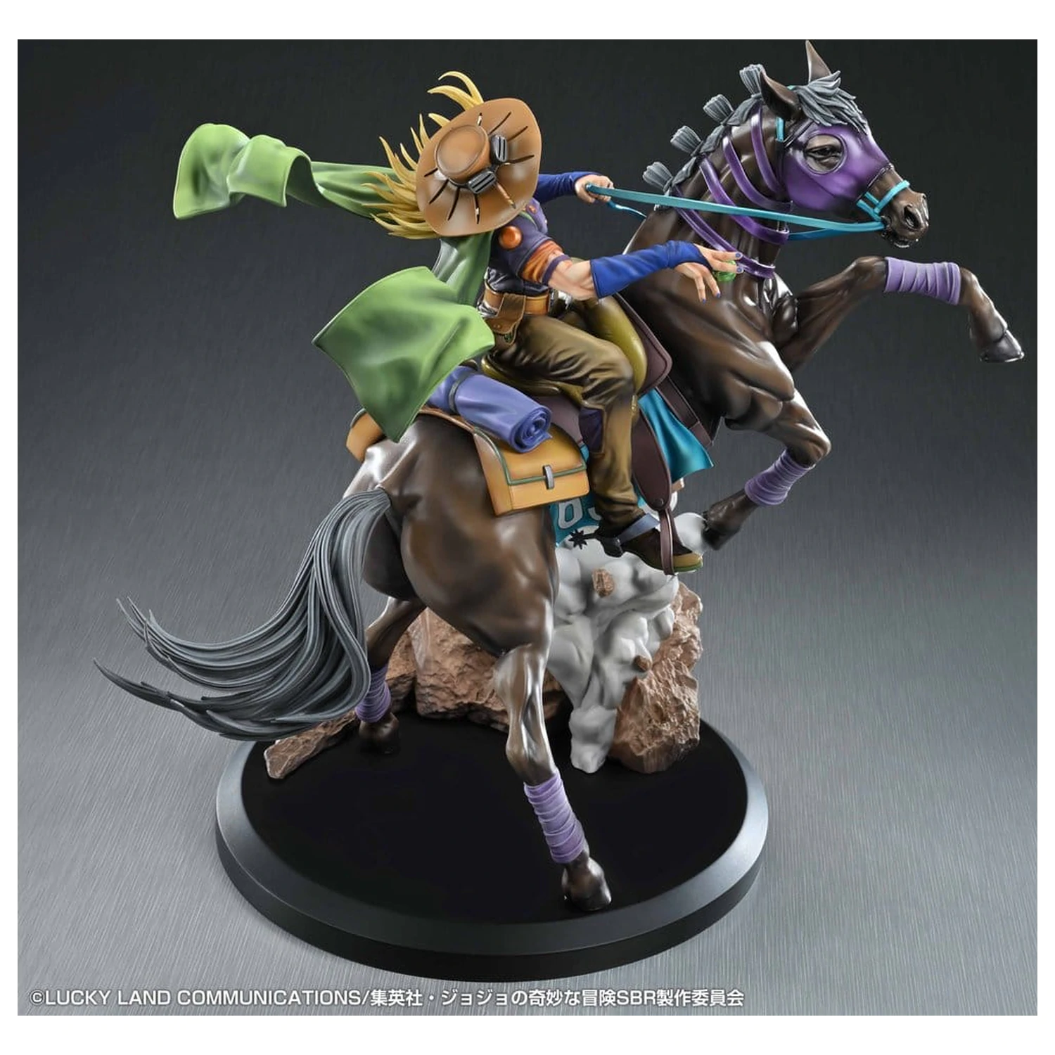 JoJo's Bizarre Adventure: Steel Ball Run figura Gyro Zeppeli & Valkyrie 31 cm fotografija izdelka