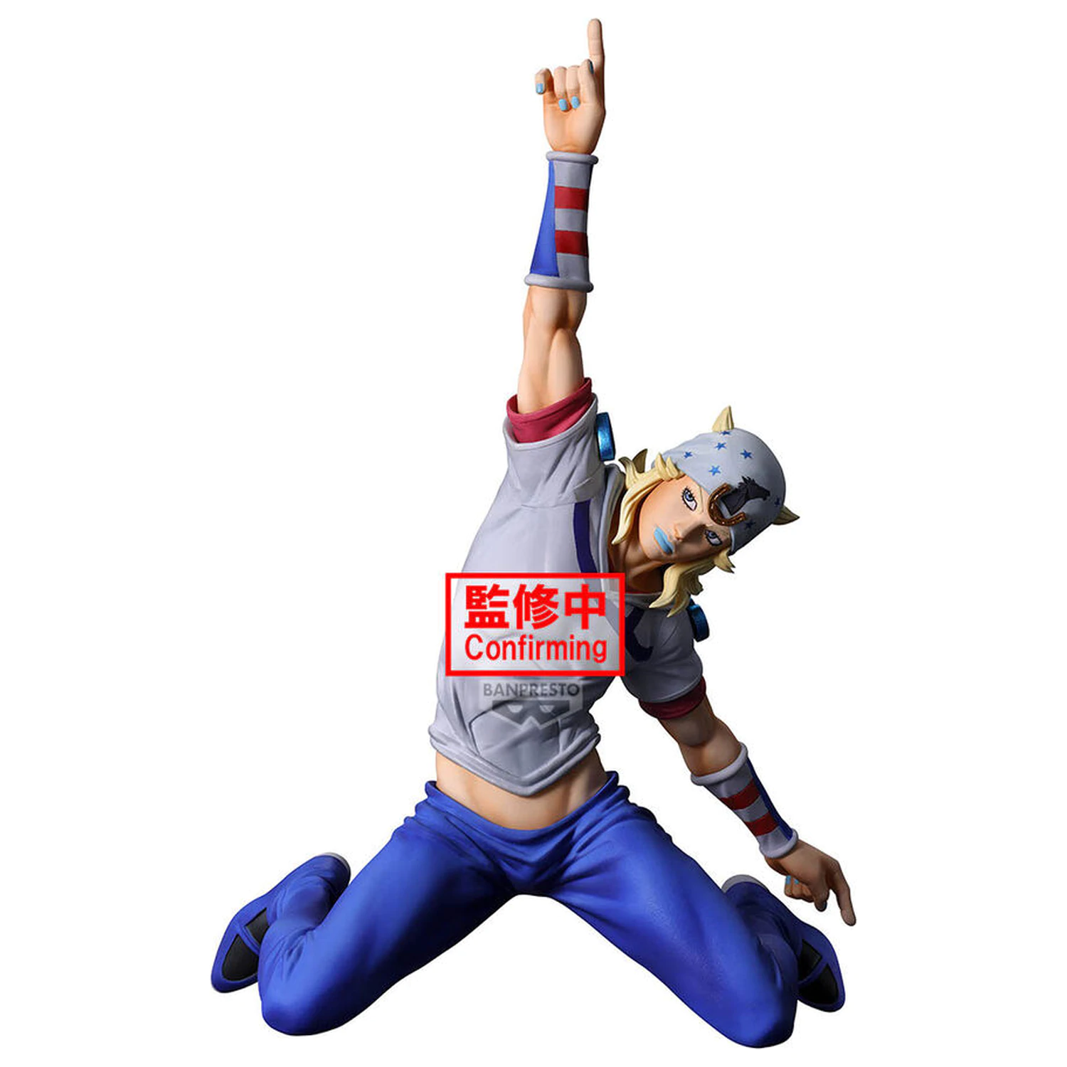 Jojo's Bizarre Adventure Steel Ball Run Mometria Johnny Joestar figura 18 cm fotografija izdelka