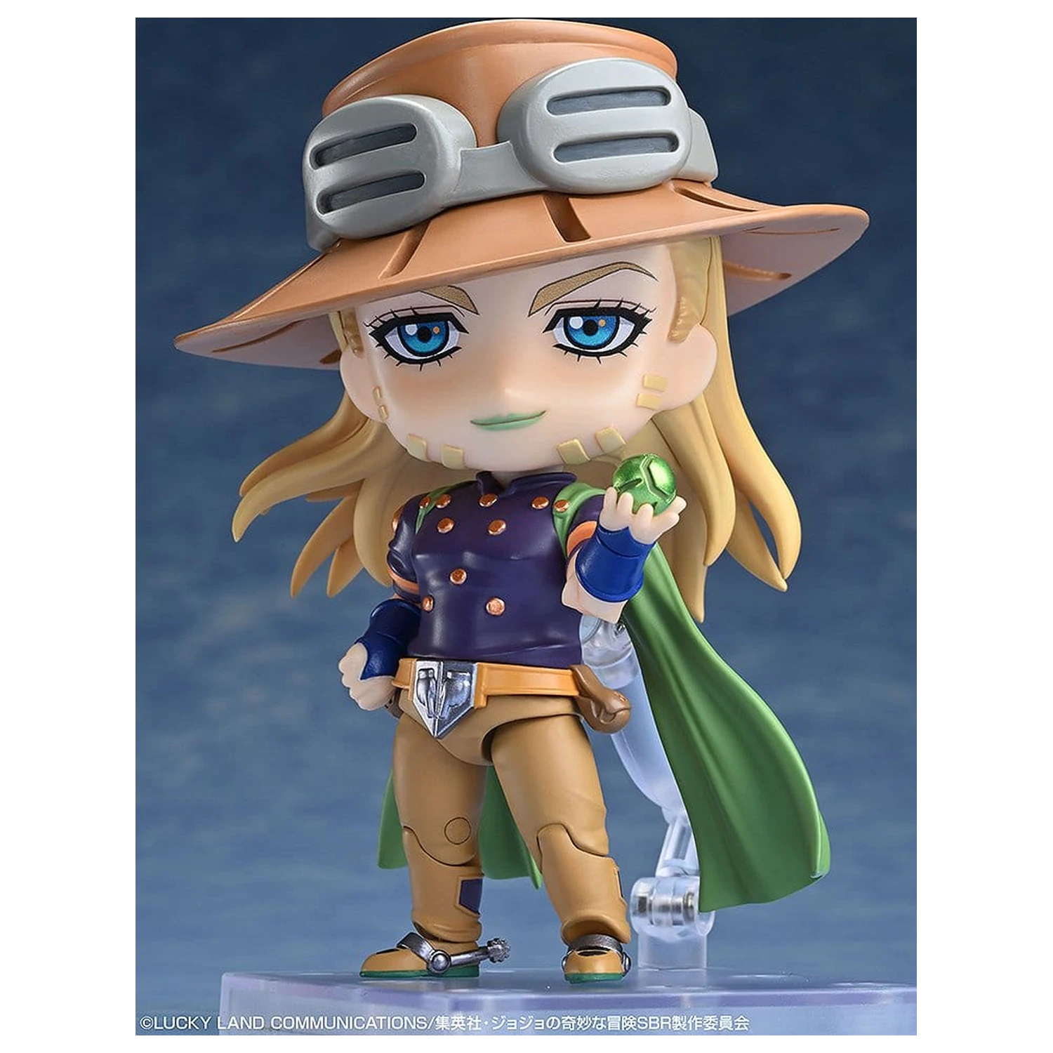 JoJo's Bizarre Adventure Steel Ball Run Nendoroid Akcijska figura Gyro Zeppeli 10 cm fotografija izdelka