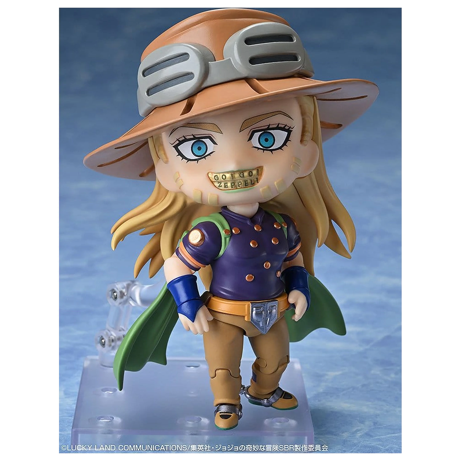 JoJo's Bizarre Adventure Steel Ball Run Nendoroid Akcijska figura Gyro Zeppeli 10 cm fotografija izdelka