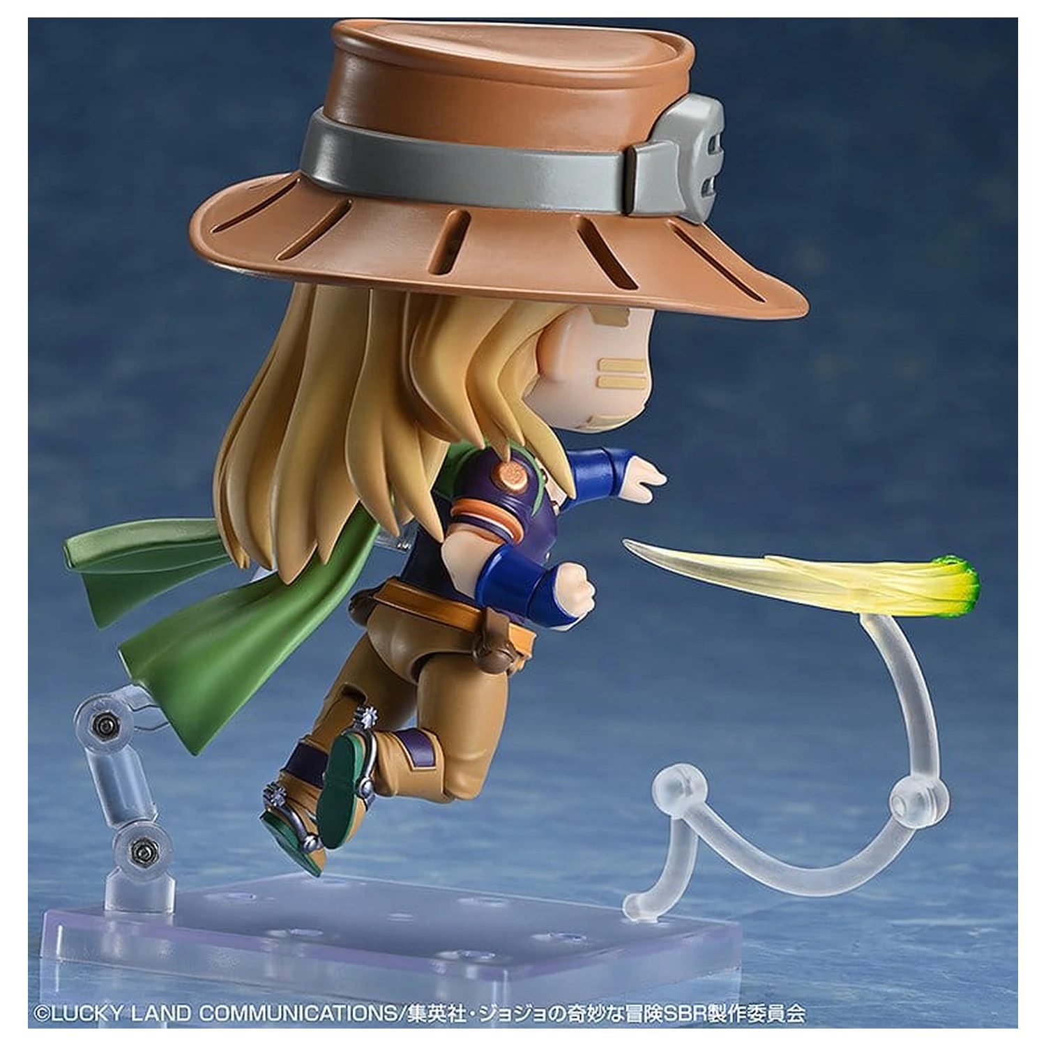 JoJo's Bizarre Adventure Steel Ball Run Nendoroid Akcijska figura Gyro Zeppeli 10 cm fotografija izdelka