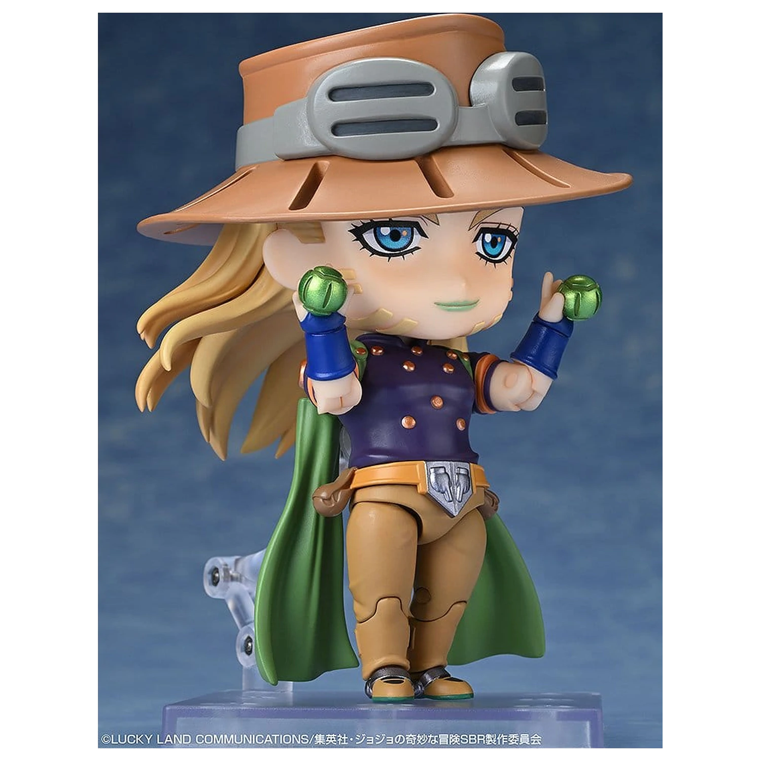 JoJo's Bizarre Adventure Steel Ball Run Nendoroid Akcijska figura Gyro Zeppeli 10 cm fotografija izdelka
