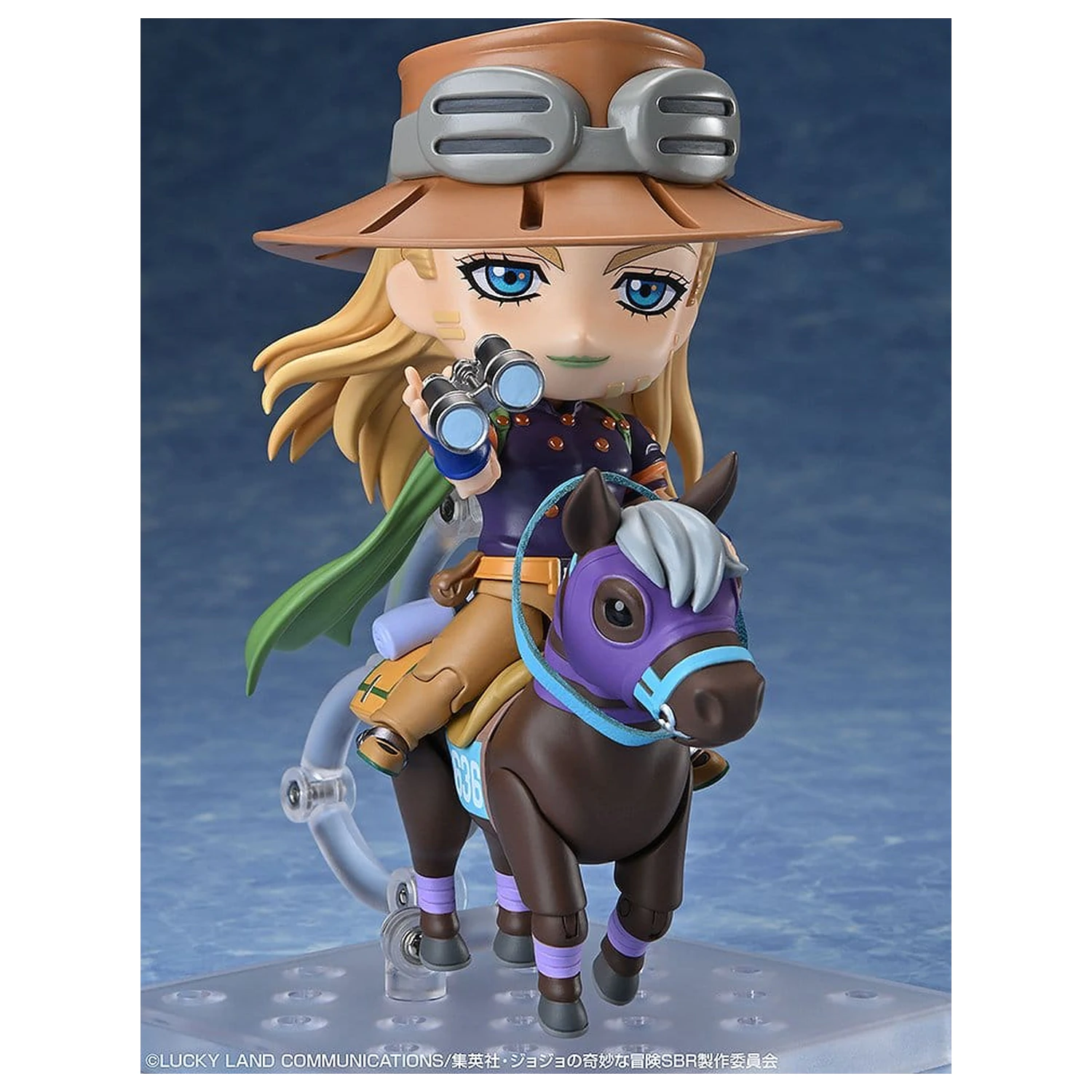 JoJo's Bizarre Adventure Steel Ball Run Nendoroid akcijska figura Gyro Zeppeli DX Ver. 10 cm fotografija izdelka