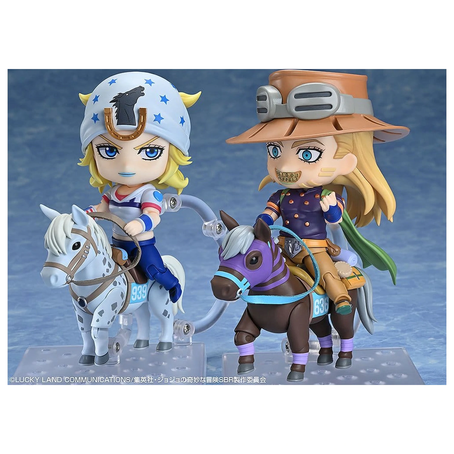 JoJo's Bizarre Adventure Steel Ball Run Nendoroid akcijska figura Gyro Zeppeli DX Ver. 10 cm fotografija izdelka