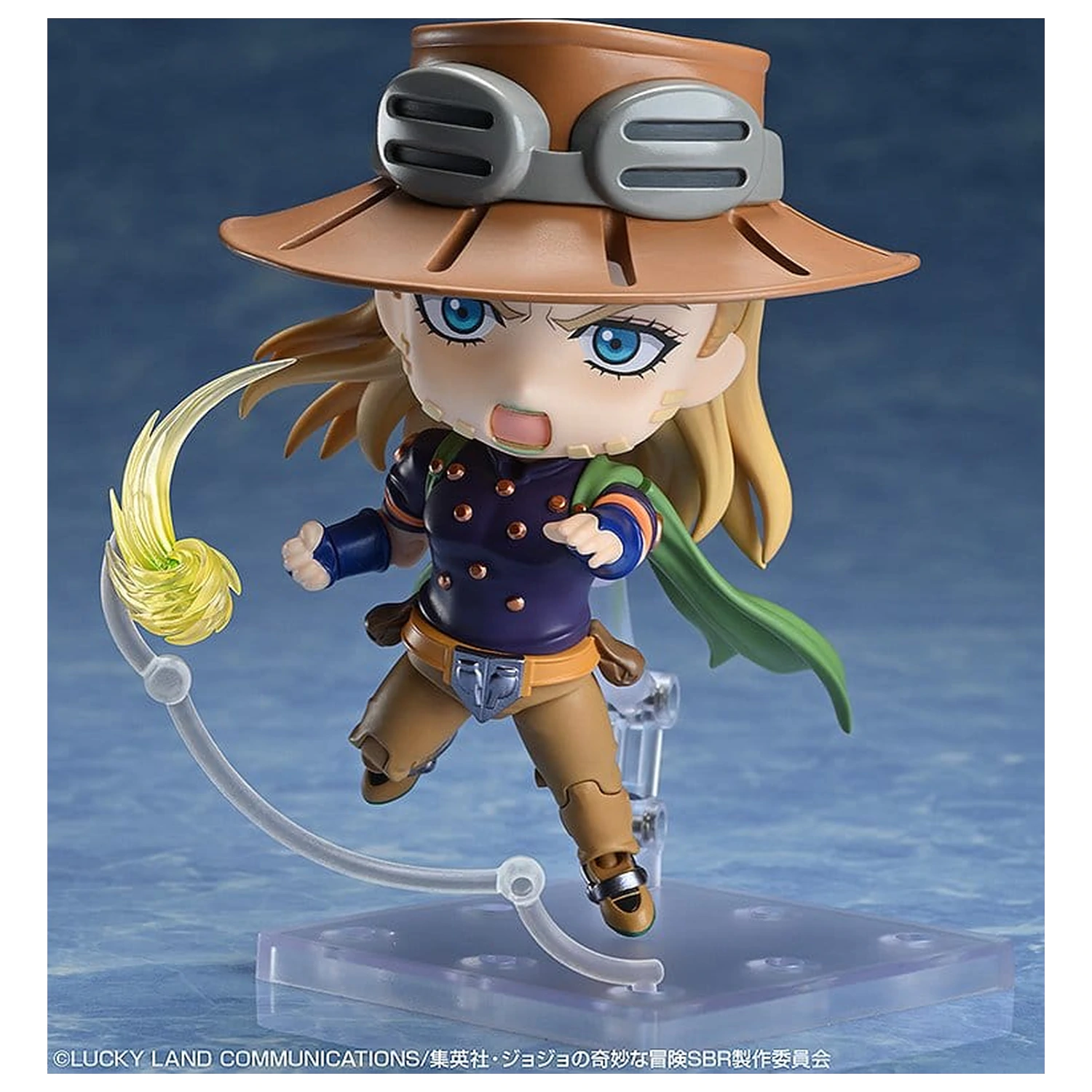 JoJo's Bizarre Adventure Steel Ball Run Nendoroid akcijska figura Gyro Zeppeli DX Ver. 10 cm fotografija izdelka