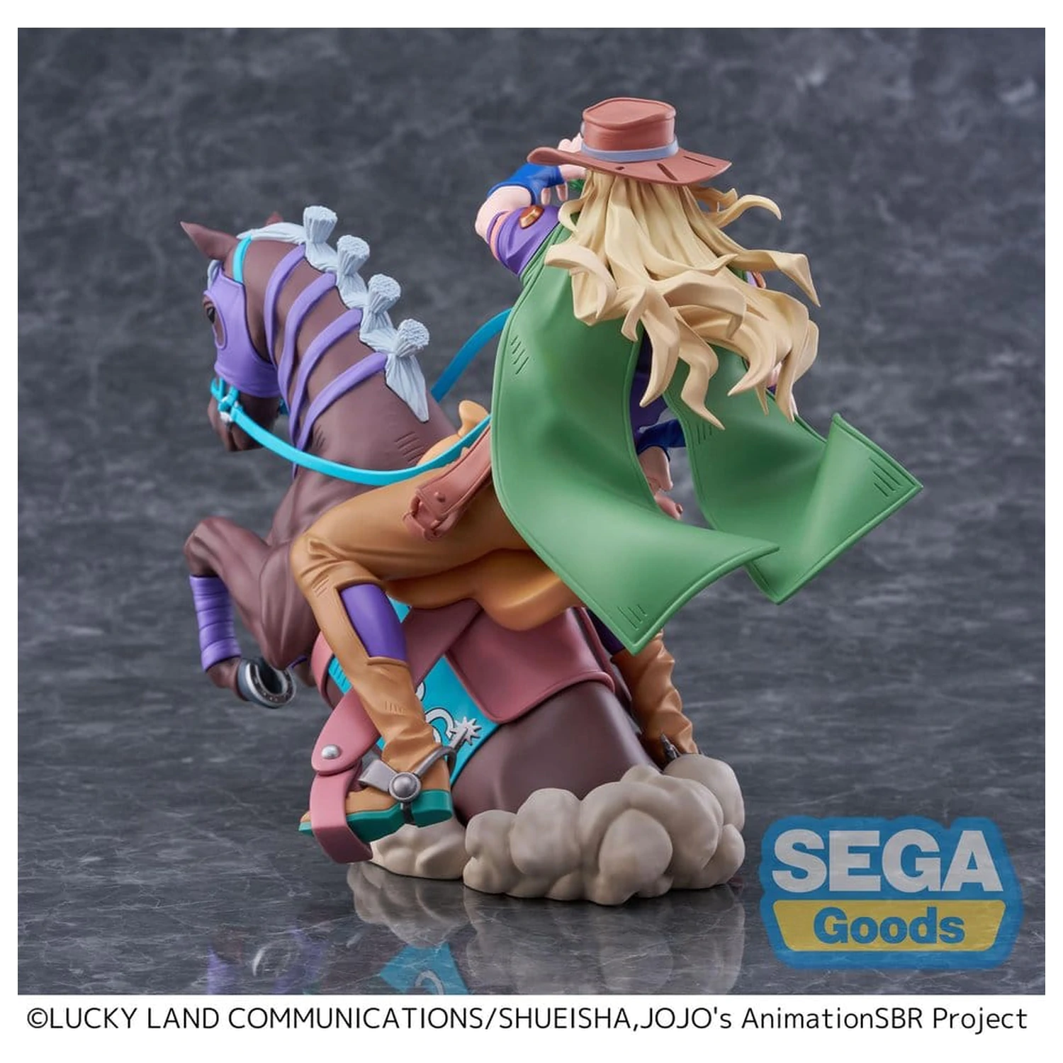 JoJo's Bizarre Adventure: Steel Ball Run XrossLinkMAX PVC figura Gyro Zeppeli 18 cm fotografija izdelka