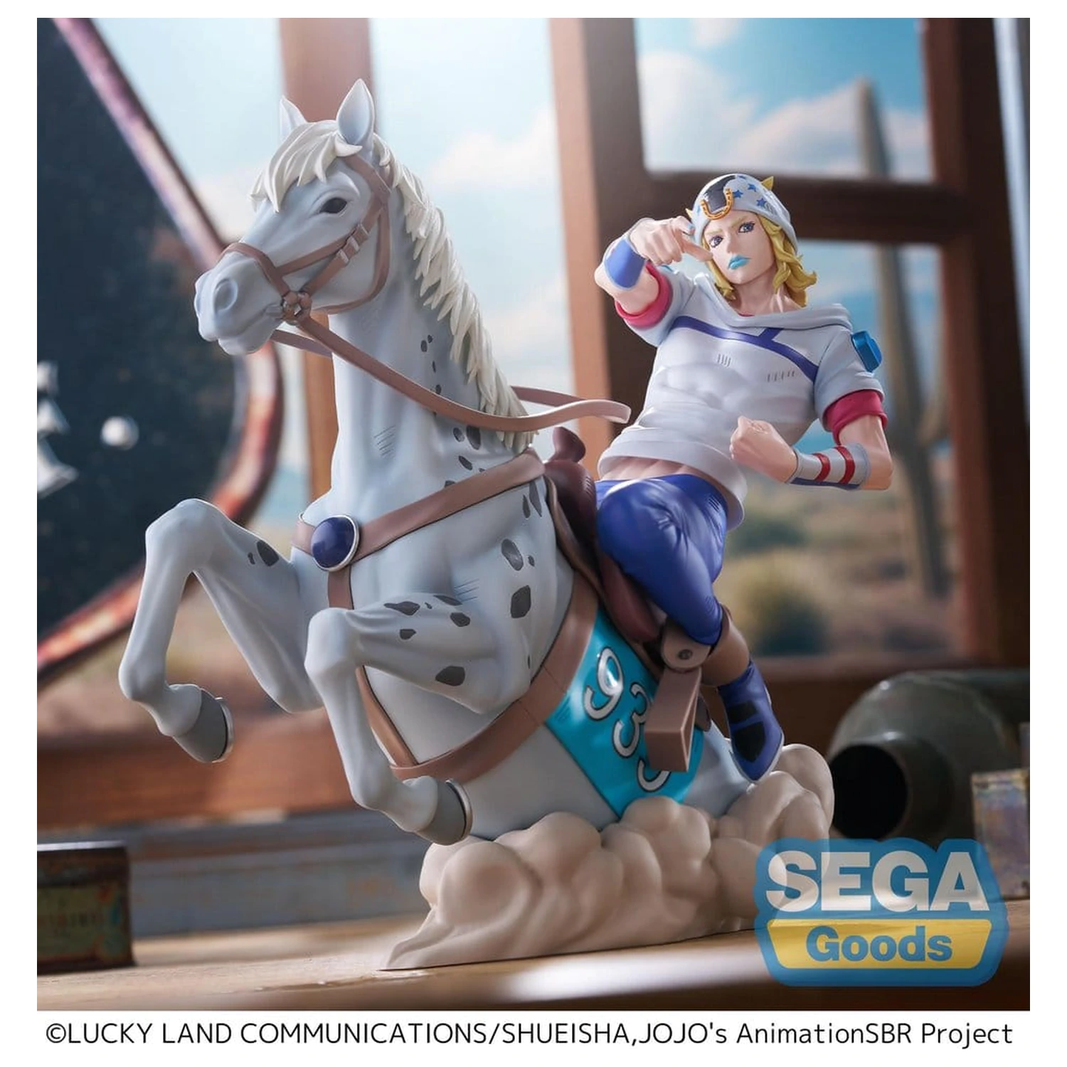 JoJo's Bizarre Adventure: Steel Ball Run XrossLinkMAX PVC figura Johnny Joestar 18 cm fotografija izdelka
