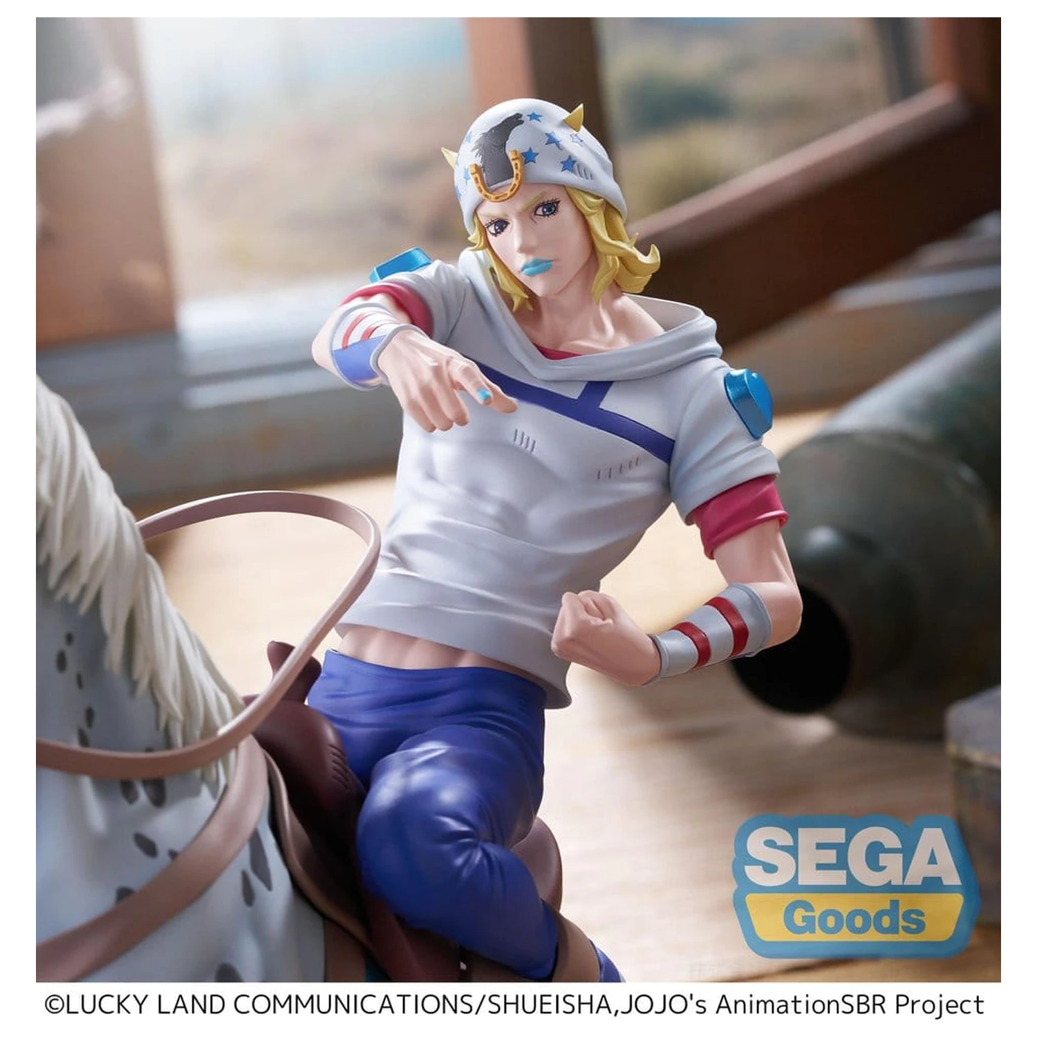 JoJo's Bizarre Adventure: Steel Ball Run XrossLinkMAX PVC figura Johnny Joestar 18 cm fotografija izdelka