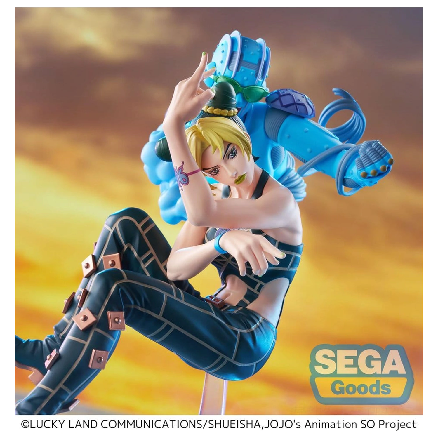 JoJo's Bizarre Adventure Stone Ocean XrossLinkMAX PVC figura Jolyne Cujoh 19 cm fotografija izdelka