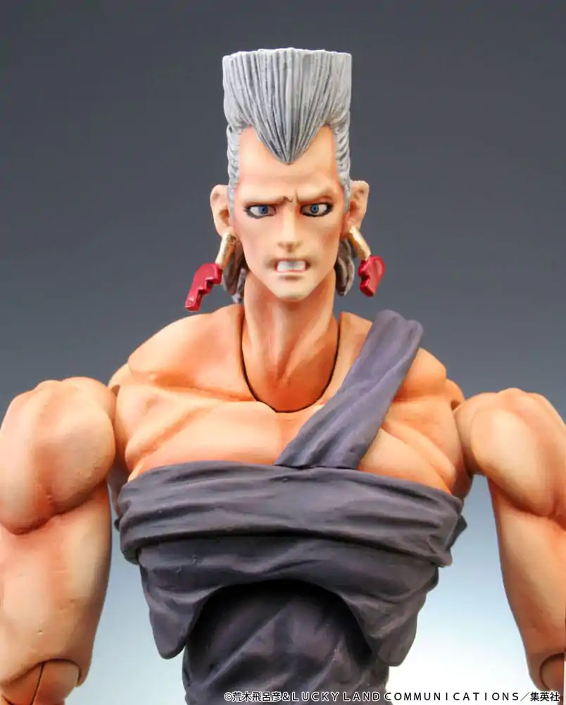 JoJo's Bizarre Adventure Super Action akcijska figura Chozokado (Jean Pierre Polnareff) 16 cm (ponovitev) fotografija izdelka