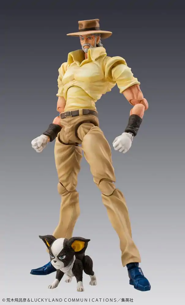 JoJo's Bizarre Adventure Super Action akcijska figura Chozokado (Joseph Joestar & Iggy) (3rd-run) 15 cm fotografija izdelka