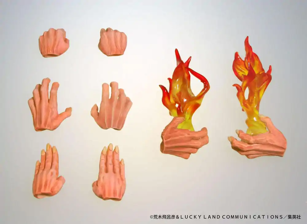 JoJo's Bizarre Adventure Super Action akcijska figura Chozokado (Magician's Red) 16 cm (ponovna izdaja) fotografija izdelka