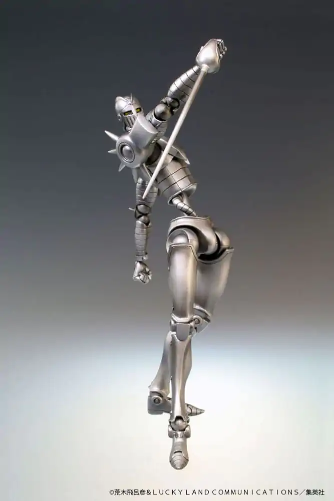 JoJo's Bizarre Adventure Super Action akcijska figura Chozokado (Silver Chariot) 16 cm (ponovitev) fotografija izdelka