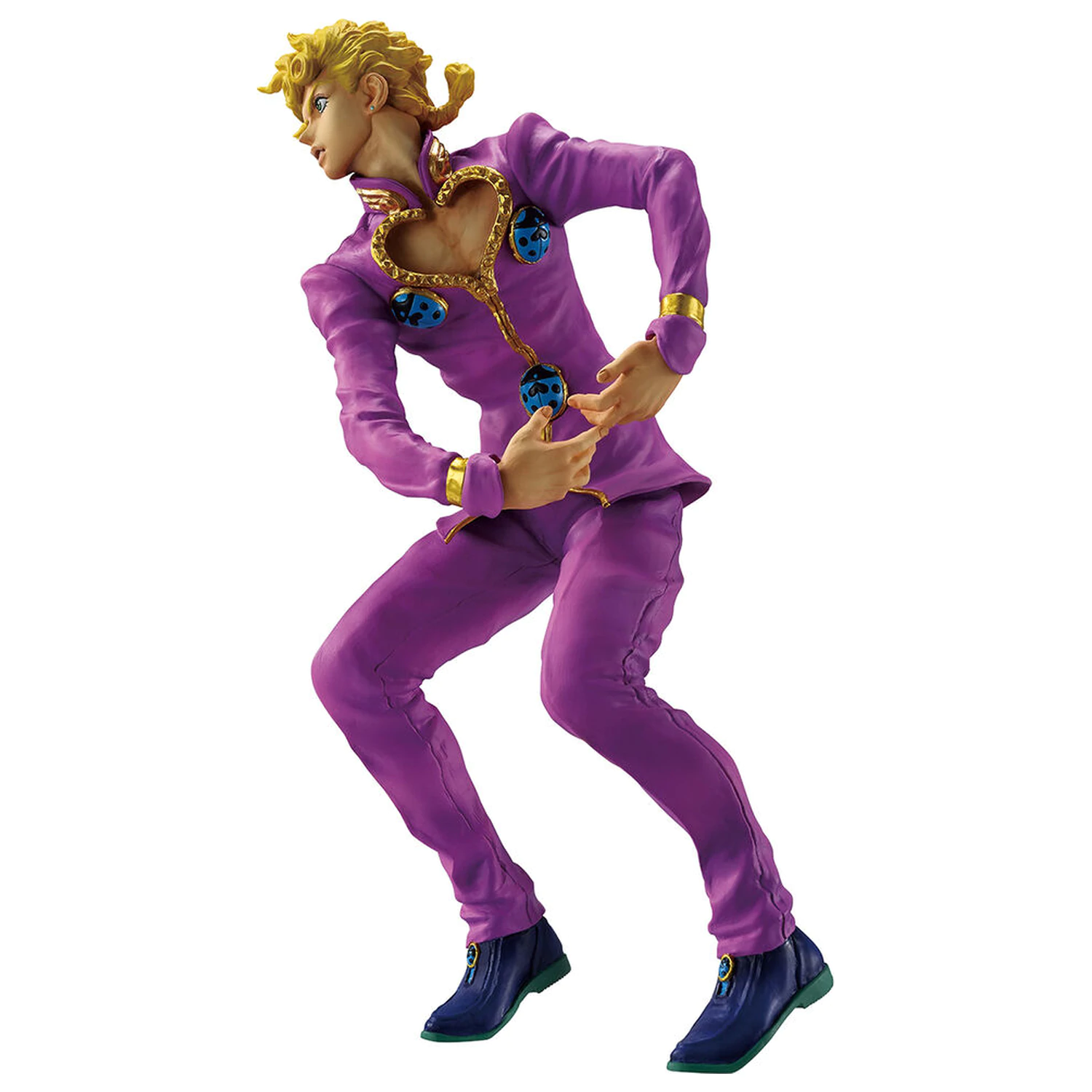 Jojo's Bizarre Adventure The Gathering of Stars Giorno Giovanna Ichibansho figura 21cm fotografija izdelka