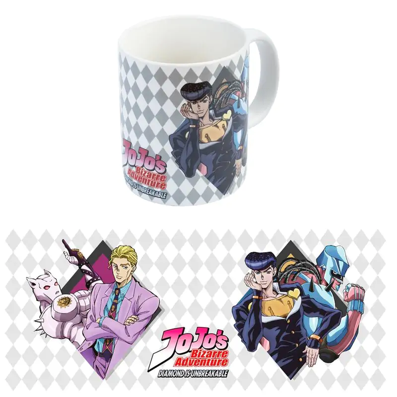 Jojos Bizarre Adventure Diamond Is Unbreakable skodelica 350 ml fotografija izdelka