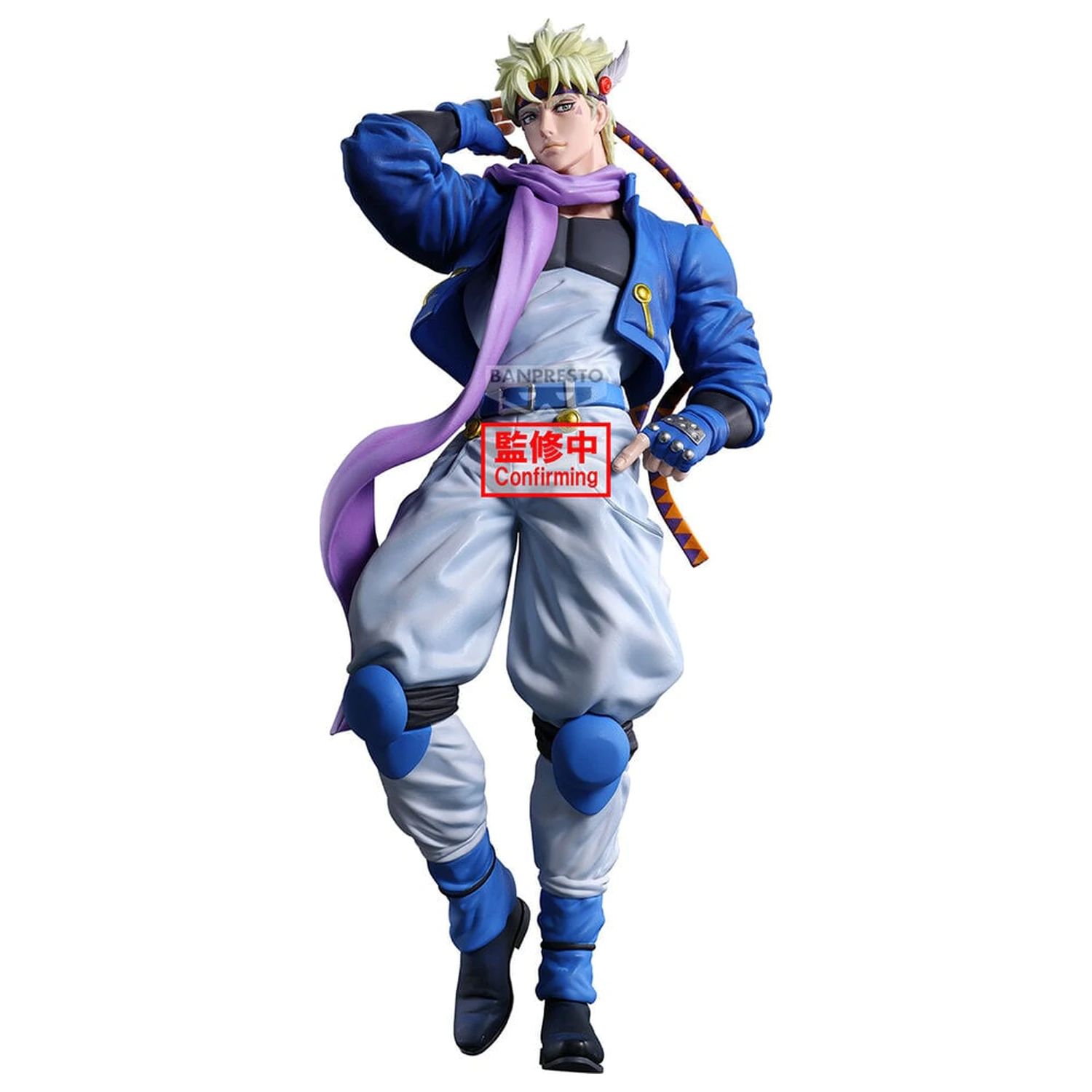 JoJos Bizarre Adventure Mometria Battle Tendency Caesar Anthonio Zeppeli figura 21cm fotografija izdelka