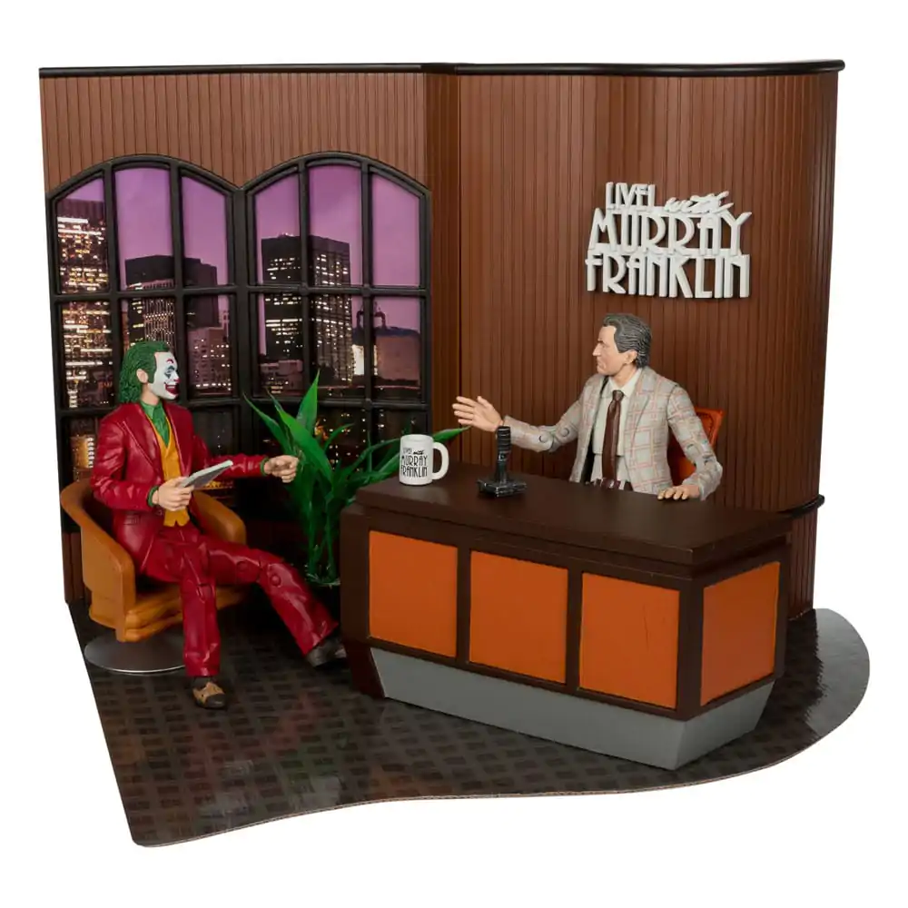 Joker DC Multiverse (Joker Movie) Deluxe Collector Akcijska Figura The Joker (Live with Murray Franklin) Limited Edition 18 cm fotografija izdelka