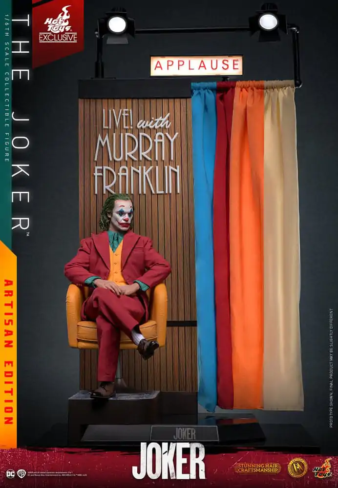 Joker Movie Masterpiece Akcijska figura 1/6 The Joker Artisan Edition 30 cm fotografija izdelka