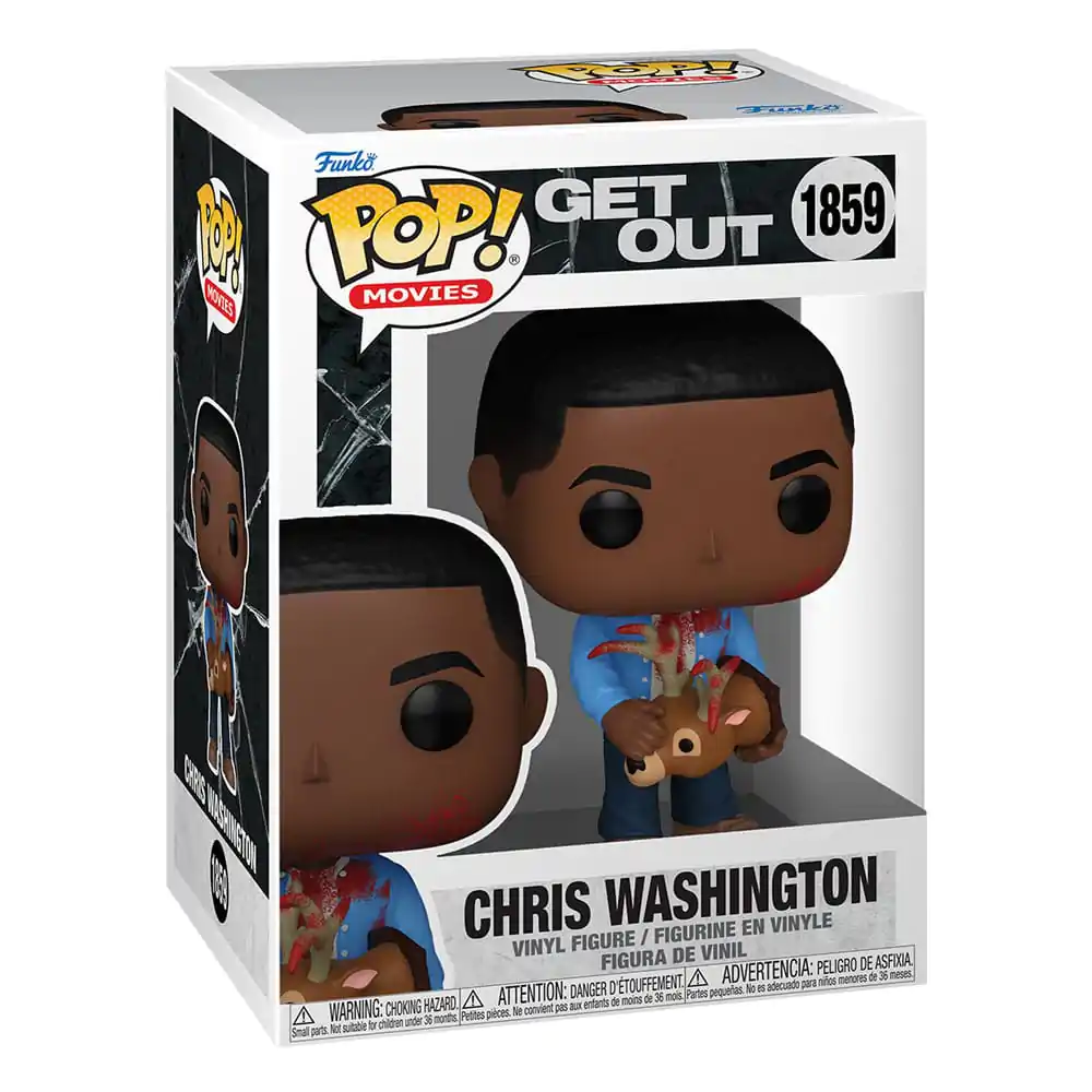 Jordan Peele Funko POP! Movies Vinil Figura Get Out - Chris Washington z jelenom 9 cm fotografija izdelka