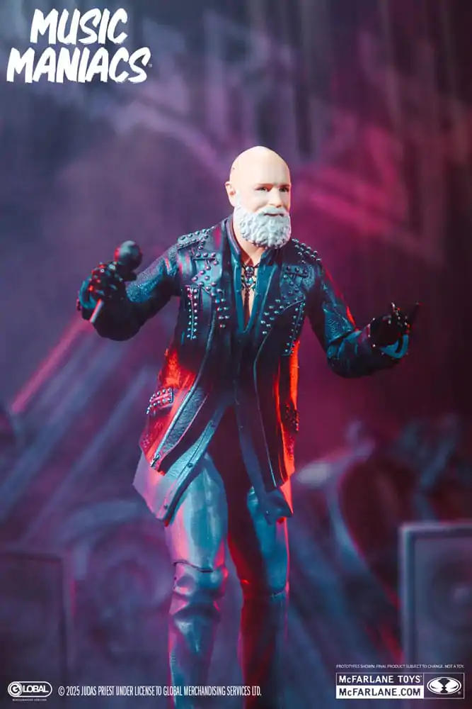 Judas Priest Music Maniacs Heavy Metal akcijska figura Rob Halford 15 cm fotografija izdelka