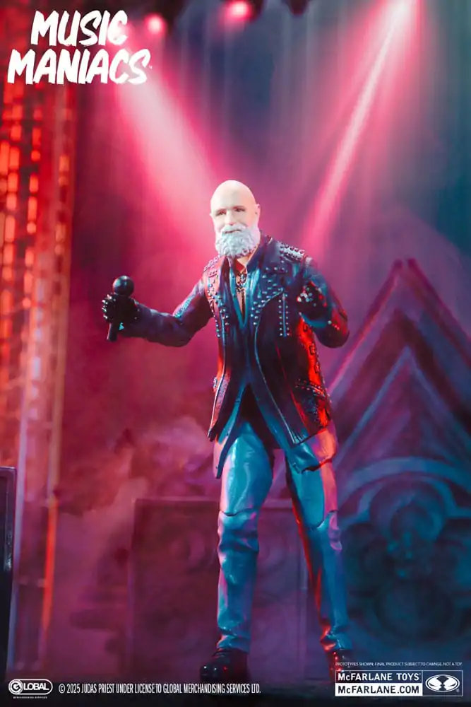 Judas Priest Music Maniacs Heavy Metal akcijska figura Rob Halford 15 cm fotografija izdelka