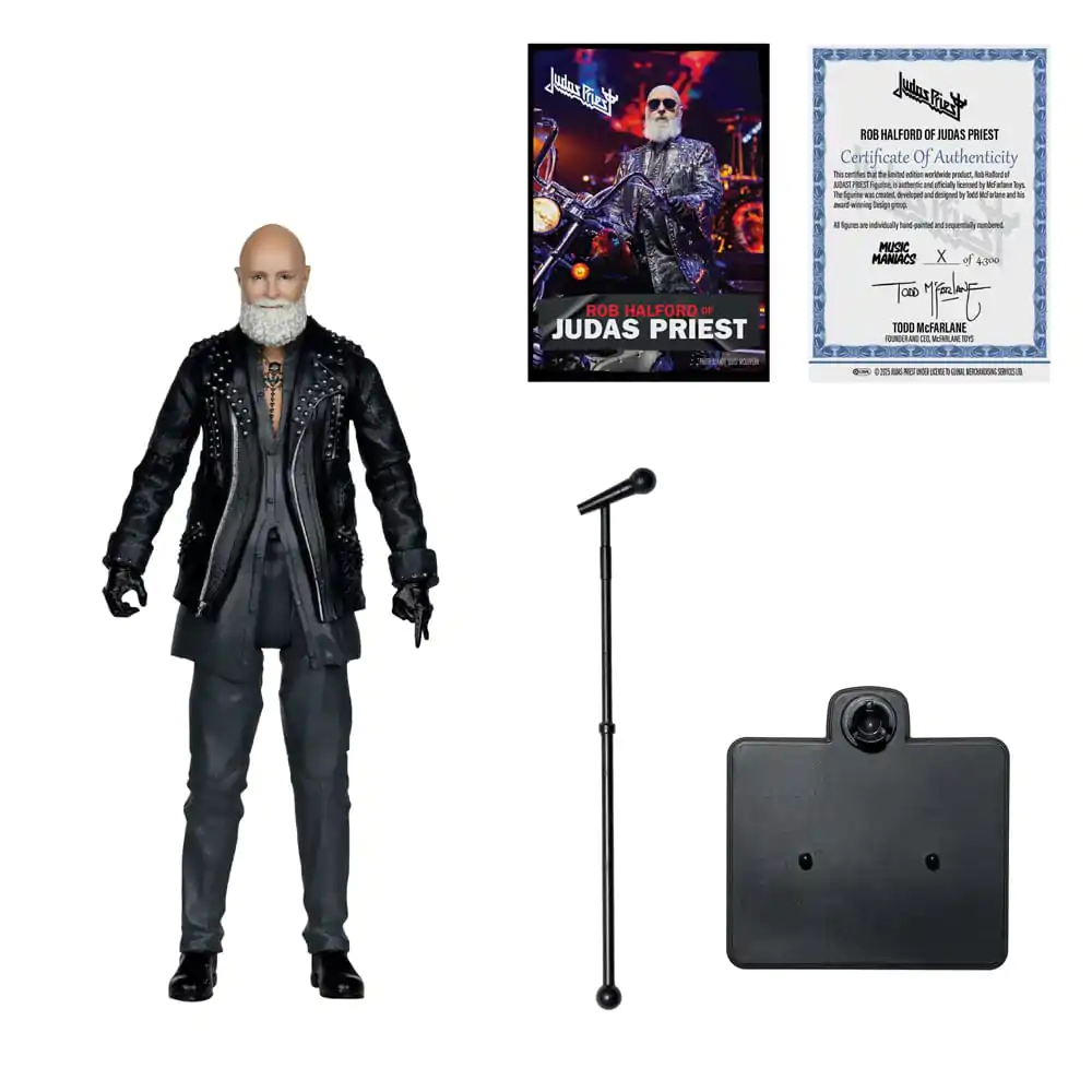 Judas Priest Music Maniacs Heavy Metal akcijska figura Rob Halford 15 cm fotografija izdelka