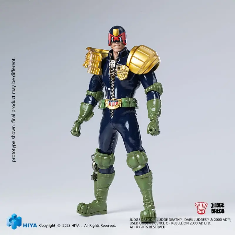 Judge Dredd Exquisite Super Series akcijska figura 1/12 John Rambo 15 cm fotografija izdelka