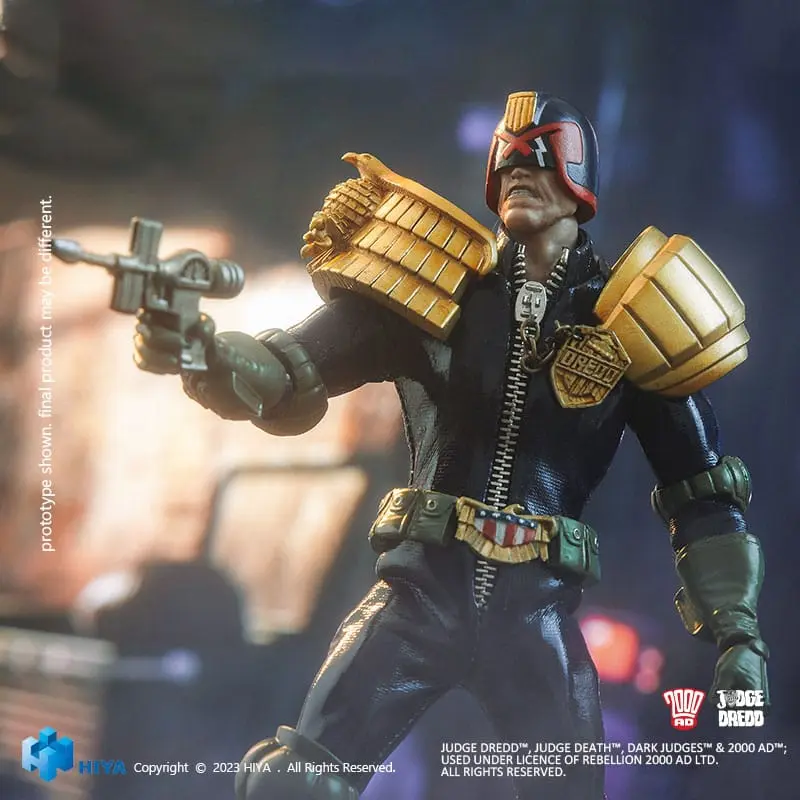 Judge Dredd Exquisite Super Series akcijska figura 1/12 John Rambo 15 cm fotografija izdelka