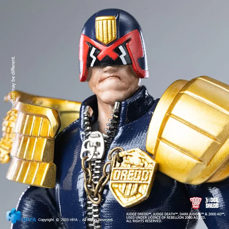 Judge Dredd Exquisite Super Series akcijska figura 1/12 John Rambo 15 cm fotografija izdelka