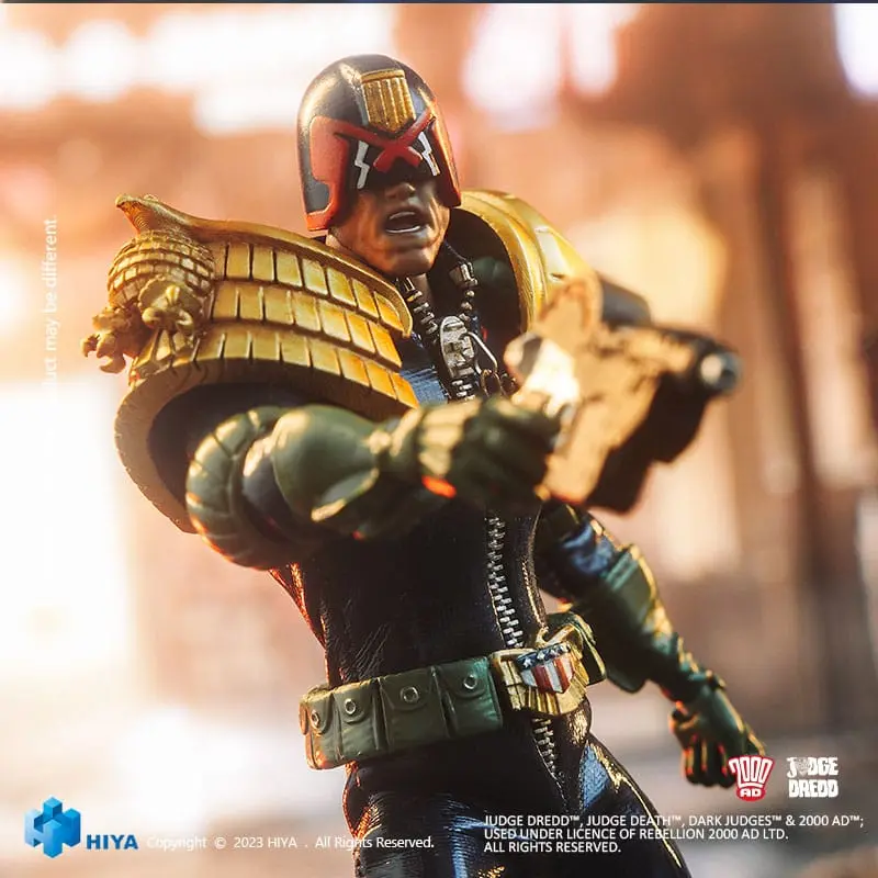 Judge Dredd Exquisite Super Series akcijska figura 1/12 John Rambo 15 cm fotografija izdelka