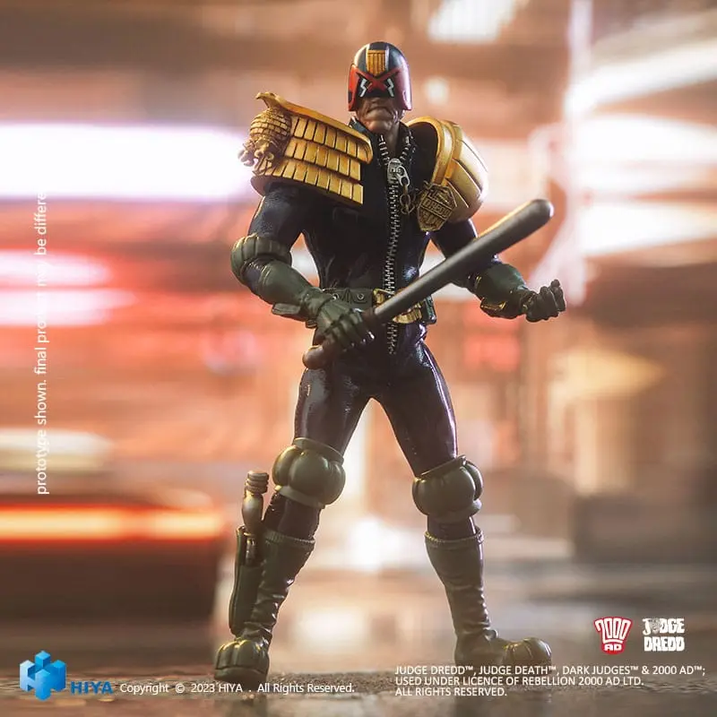 Judge Dredd Exquisite Super Series akcijska figura 1/12 John Rambo 15 cm fotografija izdelka