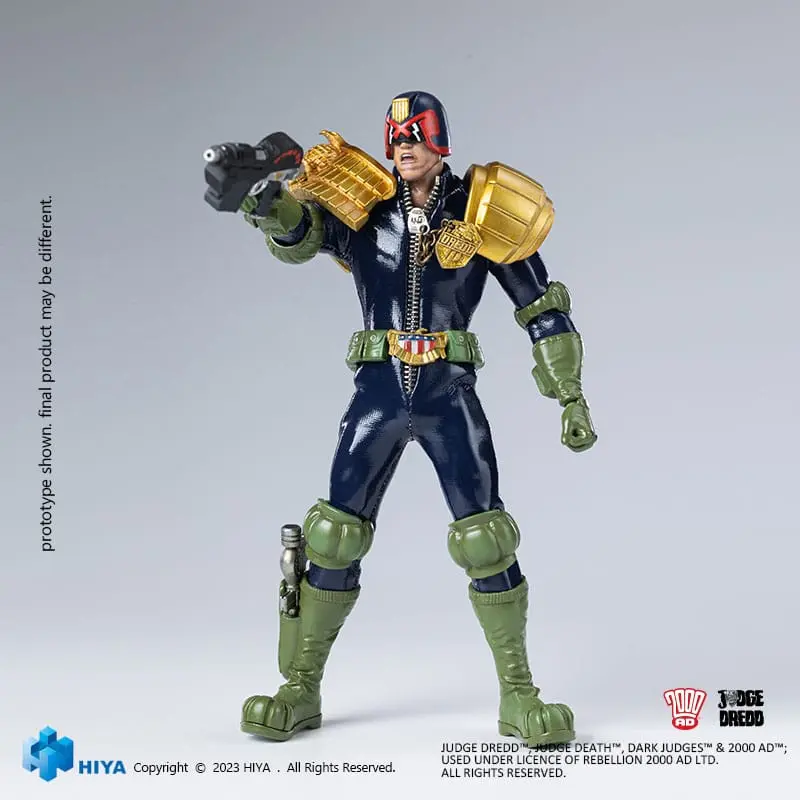 Judge Dredd Exquisite Super Series akcijska figura 1/12 John Rambo 15 cm fotografija izdelka