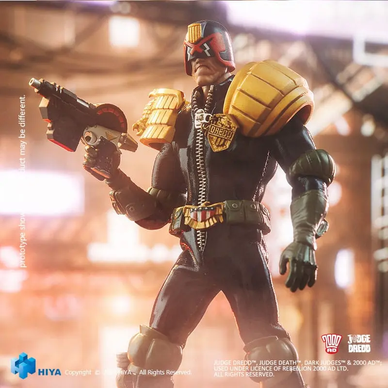 Judge Dredd Exquisite Super Series akcijska figura 1/12 John Rambo 15 cm fotografija izdelka