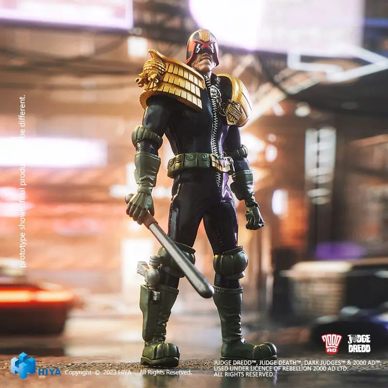 Judge Dredd Exquisite Super Series akcijska figura 1/12 John Rambo 15 cm fotografija izdelka