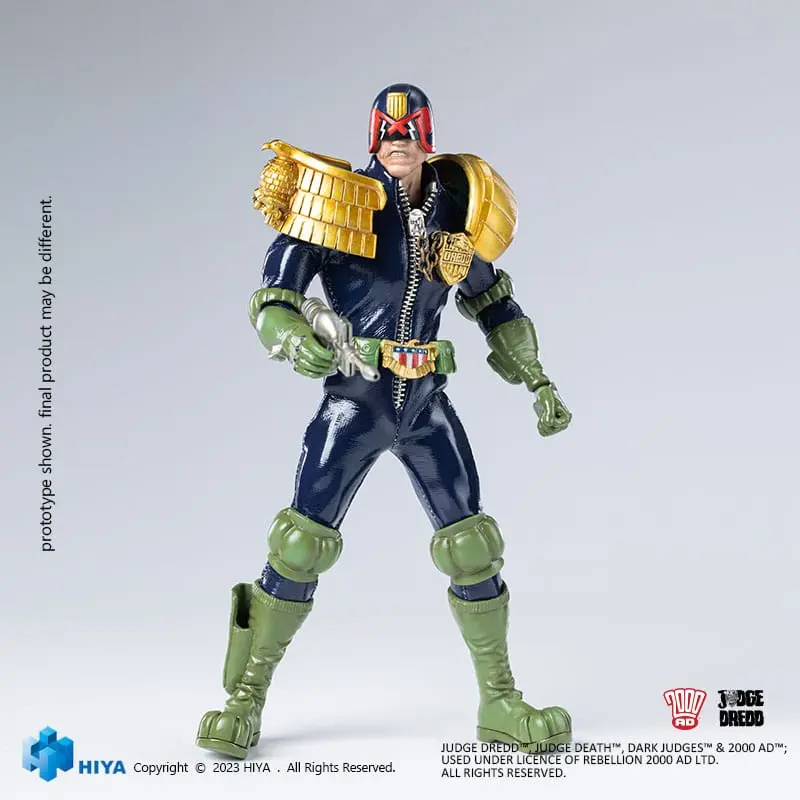 Judge Dredd Exquisite Super Series akcijska figura 1/12 John Rambo 15 cm fotografija izdelka