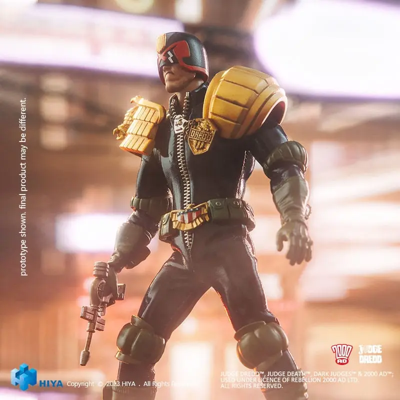 Judge Dredd Exquisite Super Series akcijska figura 1/12 John Rambo 15 cm fotografija izdelka