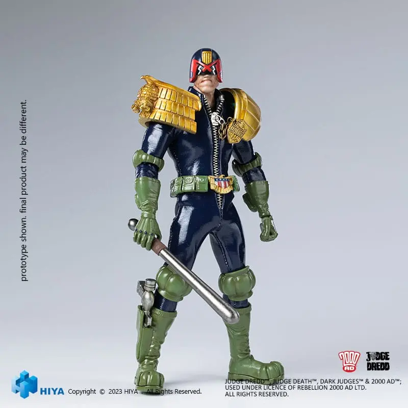 Judge Dredd Exquisite Super Series akcijska figura 1/12 John Rambo 15 cm fotografija izdelka