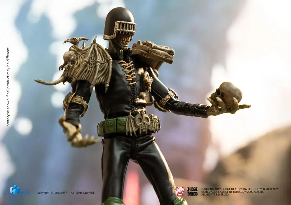 Judge Dredd Exquisite Super Series akcijska figura 1/12 Judge Death 16 cm fotografija izdelka