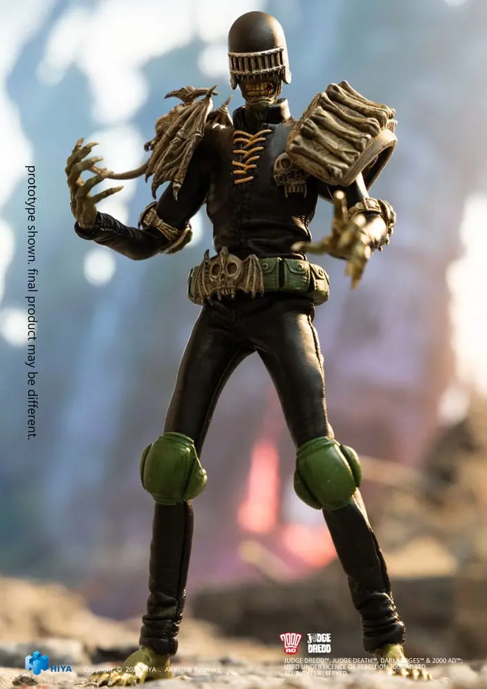 Judge Dredd Exquisite Super Series akcijska figura 1/12 Judge Death 16 cm fotografija izdelka