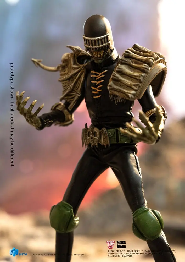 Judge Dredd Exquisite Super Series akcijska figura 1/12 Judge Death 16 cm fotografija izdelka