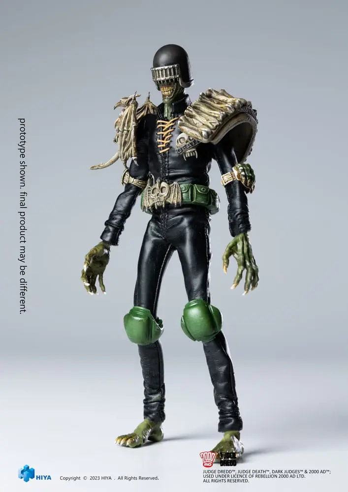 Judge Dredd Exquisite Super Series akcijska figura 1/12 Judge Death 16 cm fotografija izdelka