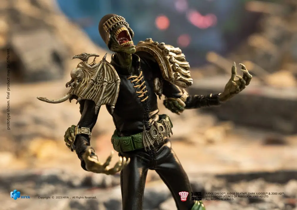 Judge Dredd Exquisite Super Series akcijska figura 1/12 Judge Death 16 cm fotografija izdelka