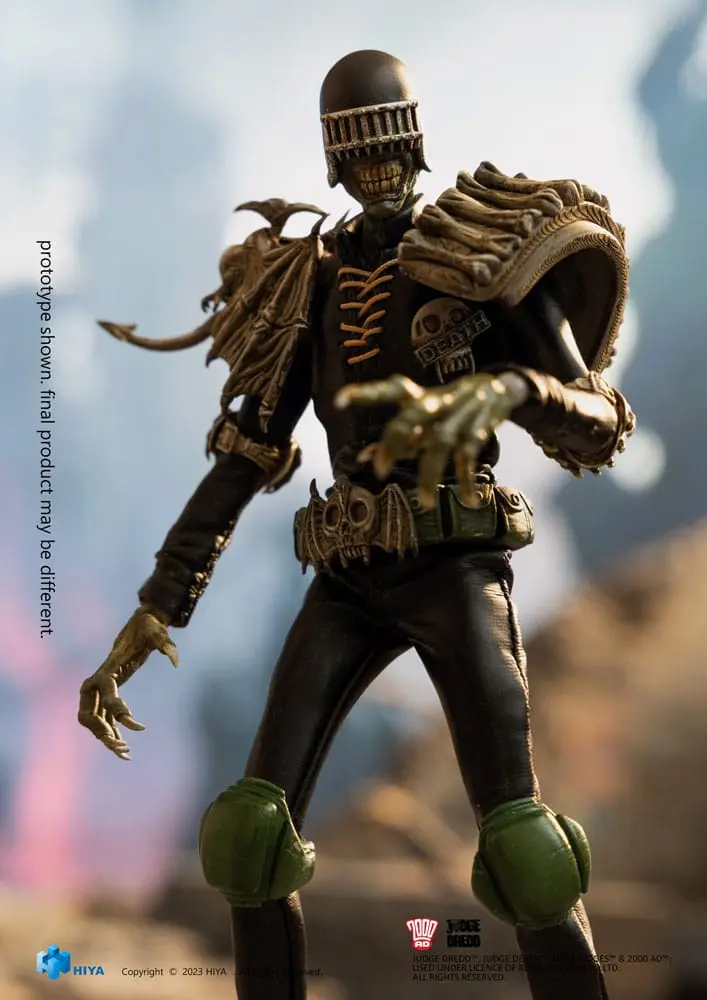 Judge Dredd Exquisite Super Series akcijska figura 1/12 Judge Death 16 cm fotografija izdelka