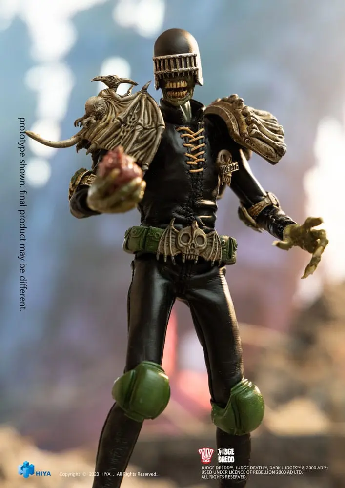 Judge Dredd Exquisite Super Series akcijska figura 1/12 Judge Death 16 cm fotografija izdelka