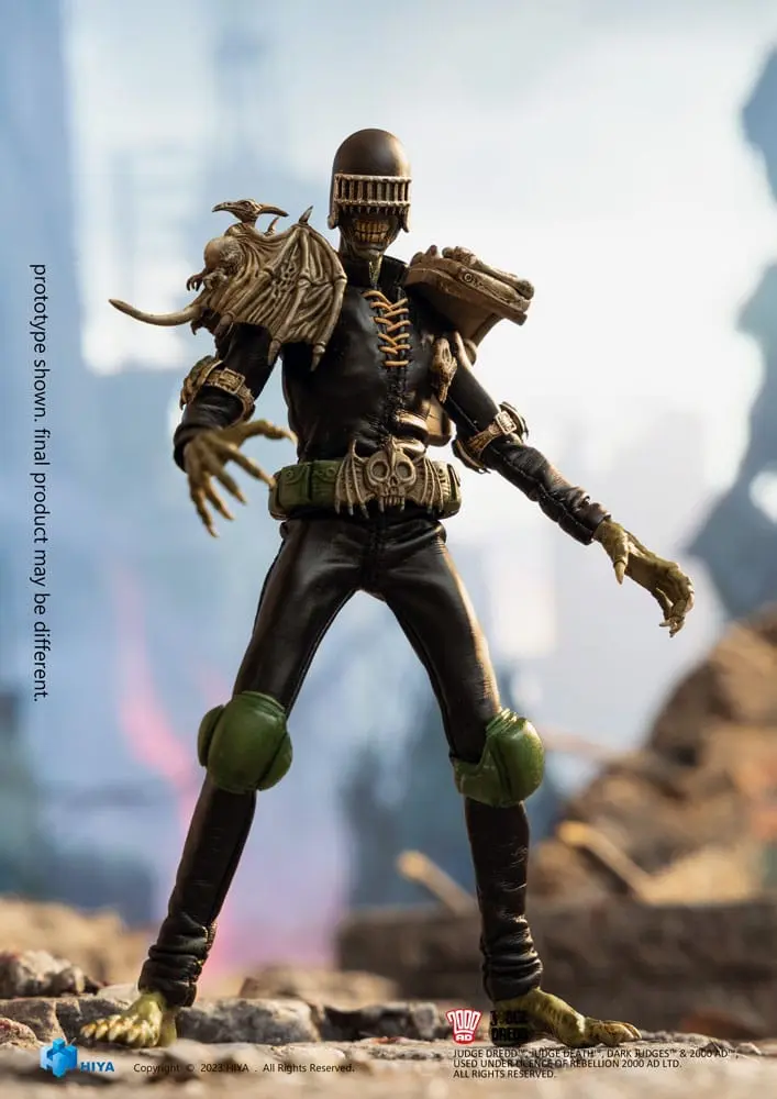 Judge Dredd Exquisite Super Series akcijska figura 1/12 Judge Death 16 cm fotografija izdelka