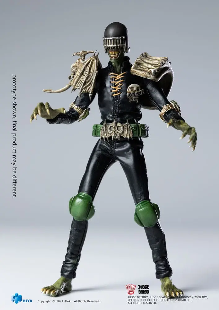 Judge Dredd Exquisite Super Series akcijska figura 1/12 Judge Death 16 cm fotografija izdelka