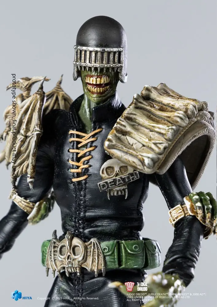 Judge Dredd Exquisite Super Series akcijska figura 1/12 Judge Death 16 cm fotografija izdelka