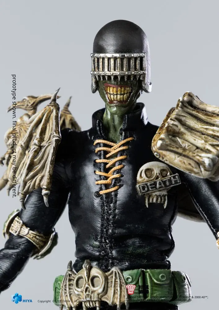 Judge Dredd Exquisite Super Series akcijska figura 1/12 Judge Death 16 cm fotografija izdelka