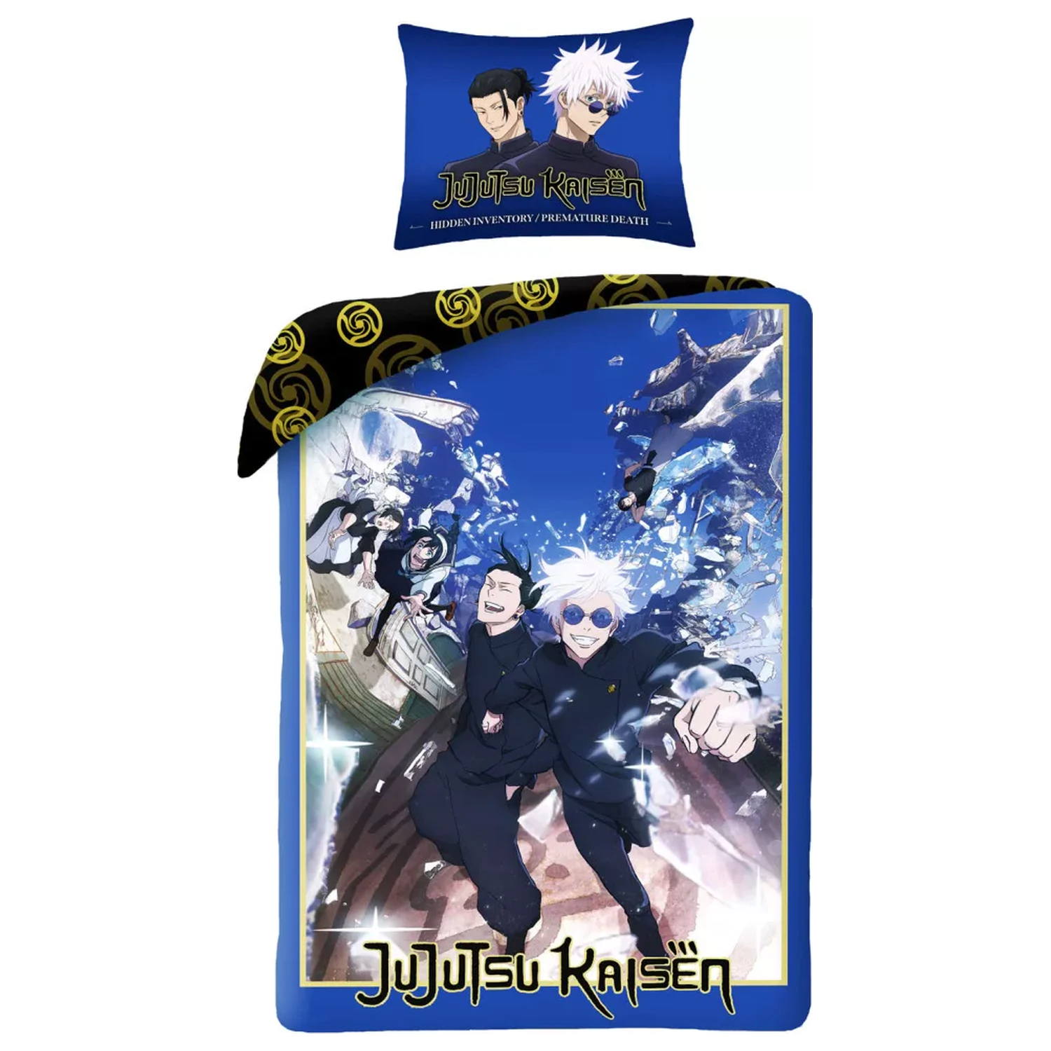 Jujutsu Kaisen Blue Energy prevleka za odejo fotografija izdelka