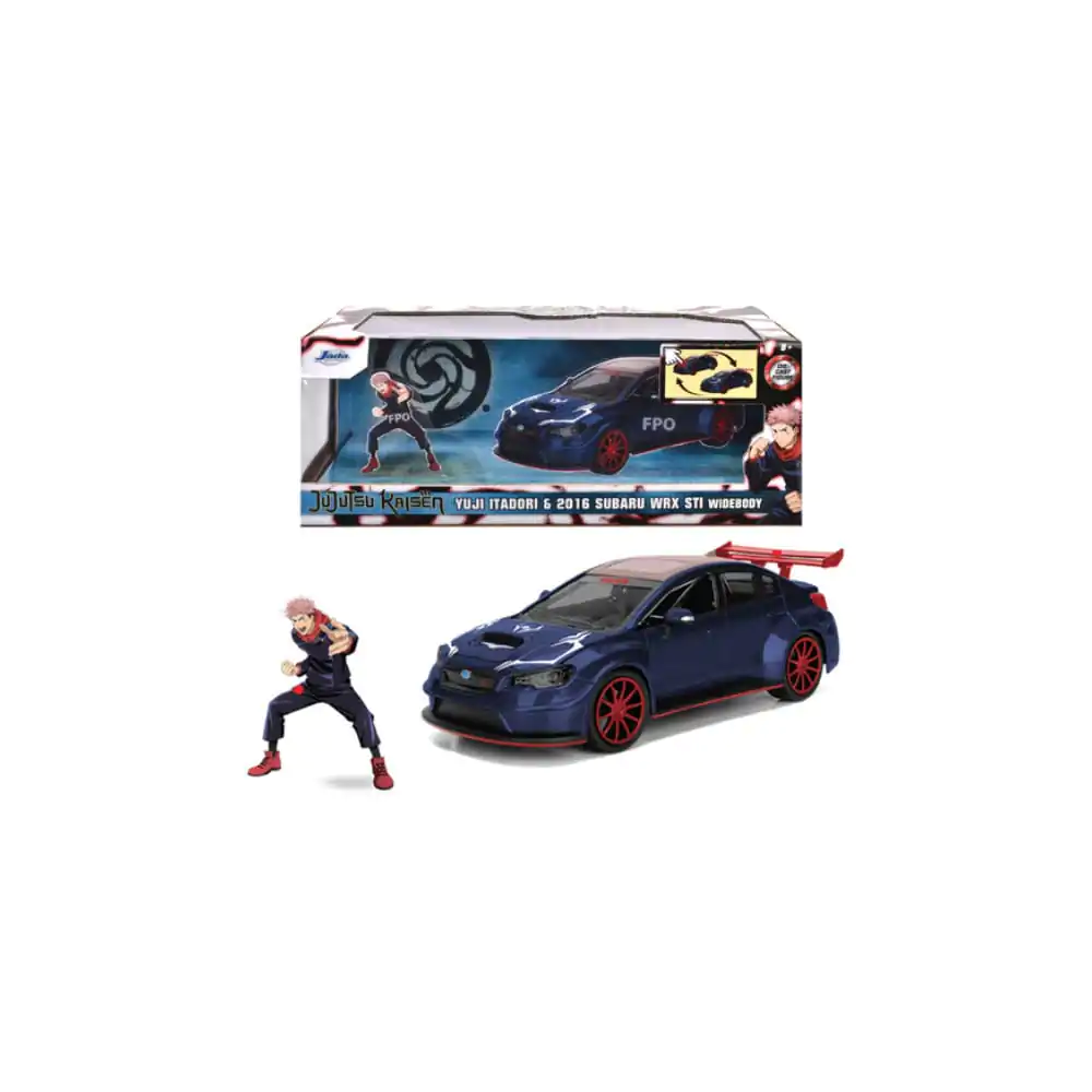 Jujutsu Kaisen modelček iz tlačno litega materiala 1/24 2016 Subaru WRX STI fotografija izdelka